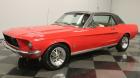 1968 Ford Mustang 302 V8 Crate Red 31407 Miles 5 Speed Manual Hardtop