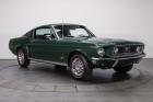 1968 Ford Mustang GT Highland Green Fastback 390 V8 81195 Miles