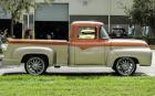 1956 Ford F100 Pickup Orange Copper Survivor 460 V8 Engine