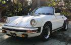 1982 Porsche 911 SC Targa White 5 Speed Manual