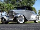 1932 Ford Model 18 Roadster Ingot Silver 5 Speed Manual 2292 Miles