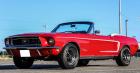 1968 Ford Mustang Convertible Red 289ci Ford Mustang engine New tires