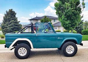 1967 Ford Bronco original 289 with stock 3 on the tree manual transmission