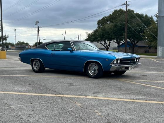 1969 Chevrolet Chevelle LS6 intake 4L60E automatic transmission