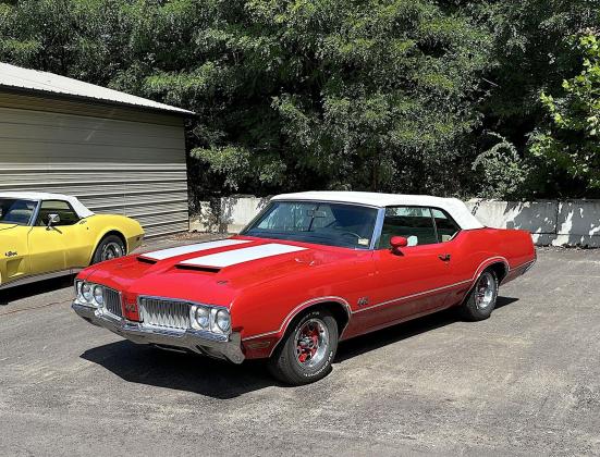 1970 OLDSMOBILE 442 CONVERTIBLE 455 AUTO 12 BOLT AC PS PDB TAC