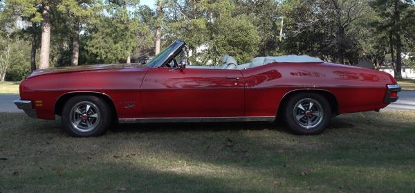 1972 Pontiac LEMANS SPORT CONVERTIBLE 72000 ORIGINAL MILES