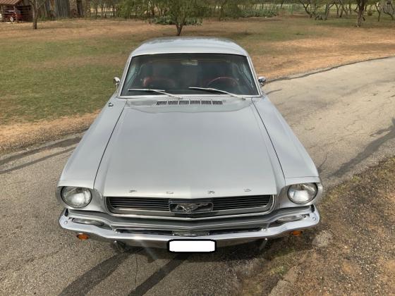 1966 Ford Mustang Silver Coupe 200 I6 3 Speed Automatic