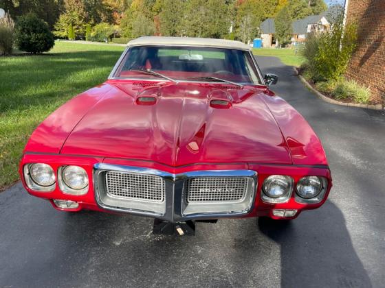 1969 Pontiac Firebird 400 Engine Convertible Automatic