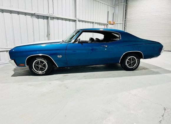 1970 Chevrolet Chevelle 396 V8 Engine 4 Speed Manual