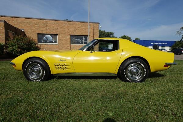 1972 Chevrolet Corvette Automatic V8 Engine Chevrolet