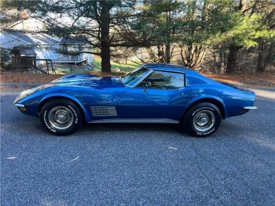 1972 CHEVROLET Corvette Matching Numbers V8 350 Engine