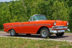 1956 Chevrolet Bel Air Convertible Rebuilt 283 CID V 8 Engine