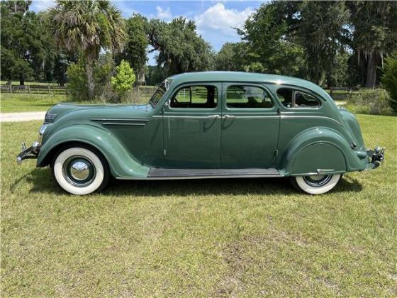 1937 Chrysler Air Flow Chrome 8 cylinder