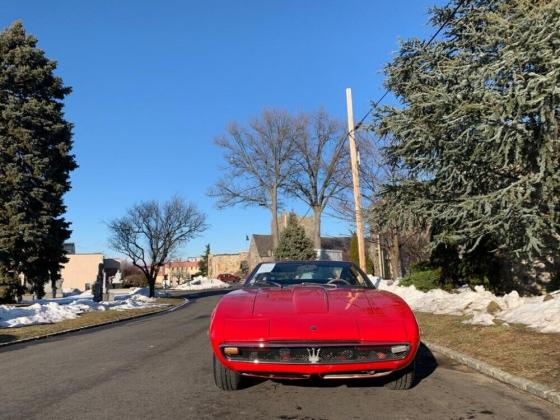 1969 Maserati Ghibli 4 7 Coupe 5 Speed with Matching Numbers