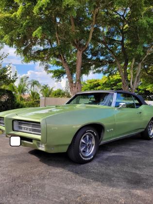 1969 Pontiac GTO Automatic Transmission Convertible