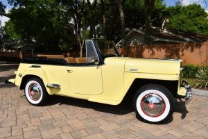 1949 Willys Jeep Willys Jeepster Hertz Cloth Convertible top